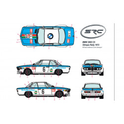 SRC BMW 2800 CS n°6 kit Olympia Rallye 1972