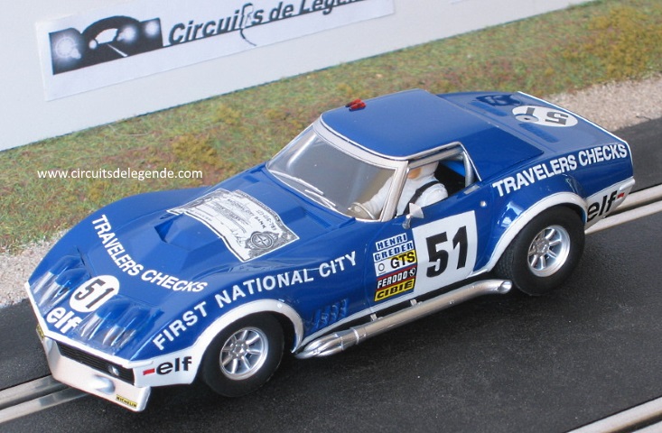 Scalextric C4215 Chevrolet Corvette L88 Le Mans 1972 NART | P1 Slot Cars